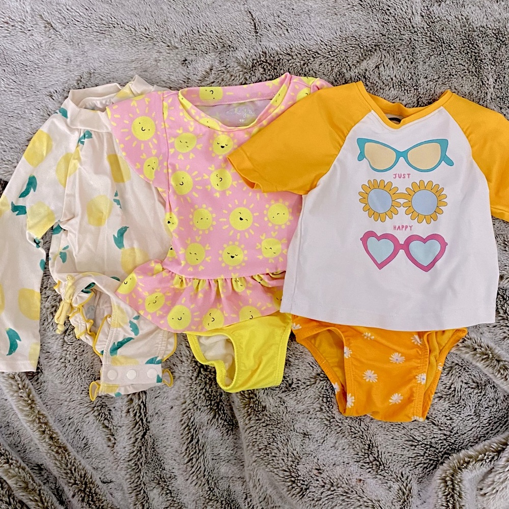 Baby Girl Bathing Suit Bundle